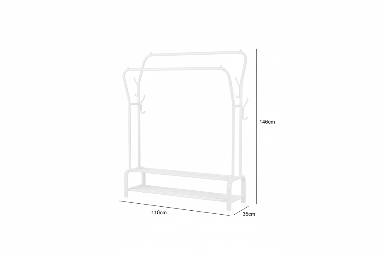 Support De Rangement Multifonction En Métal