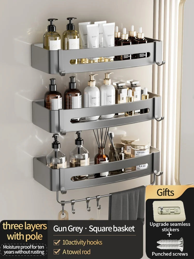 Étagère Multifonction Pour Salle De Bain (Type 3)