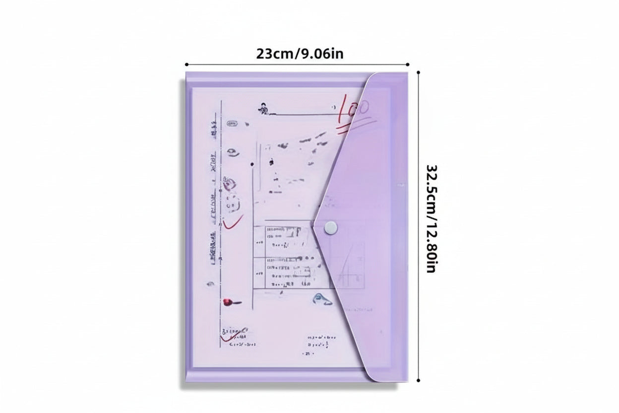 Pochette Plastique Coloré (Types 2)
