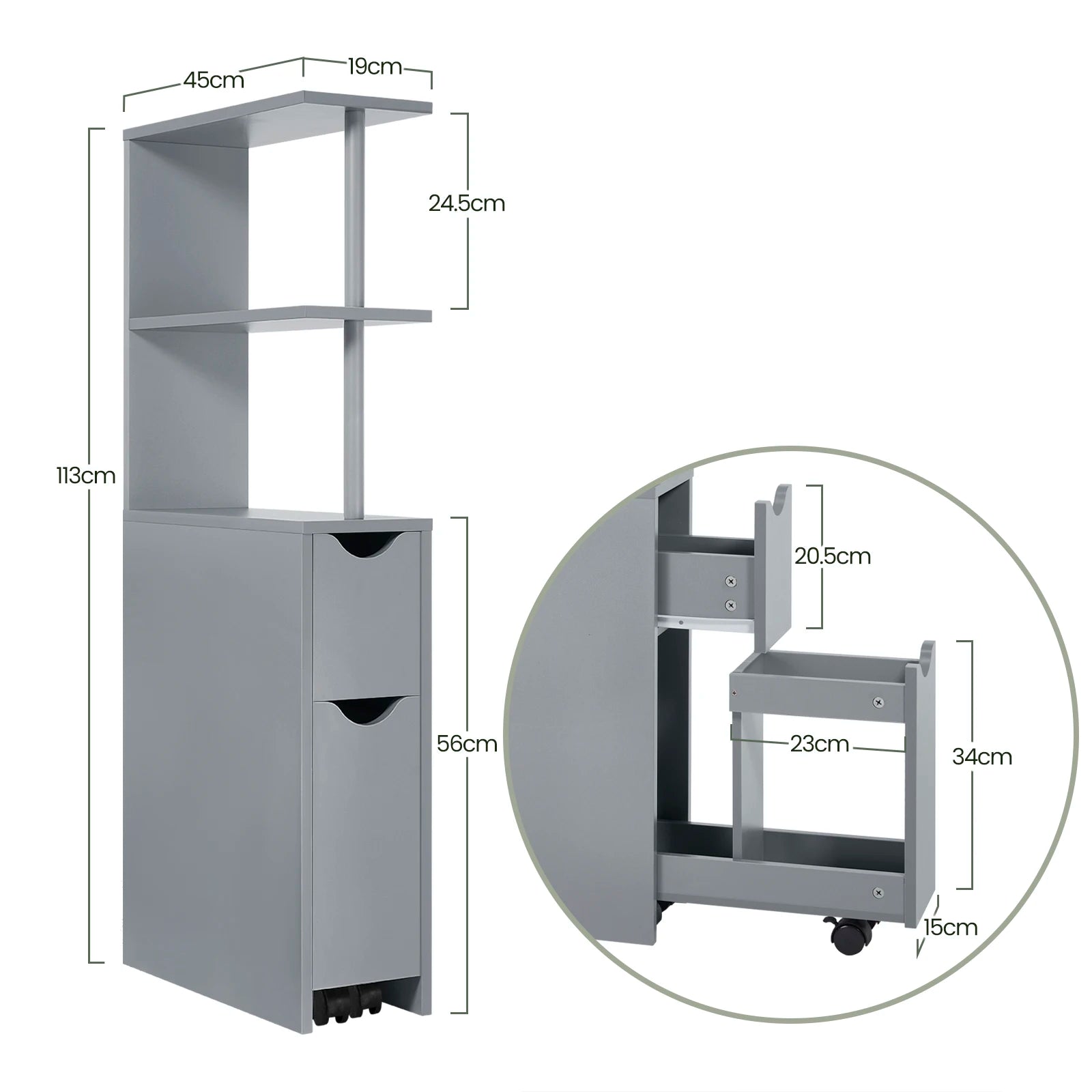 Meuble De Rangement Blanc (Type 1)