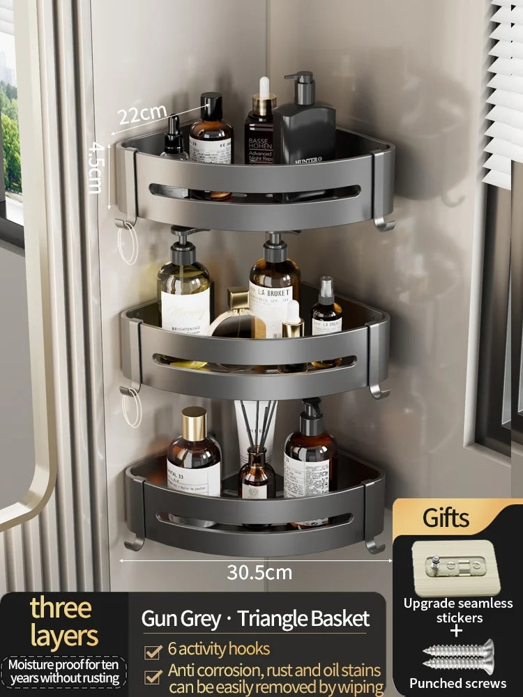 Étagère Multifonction Pour Salle De Bain (Type 3)