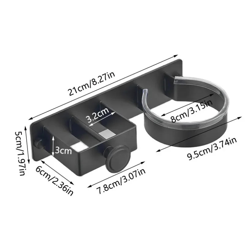 Support Mural Pour Sèche Cheveux (Type 2)